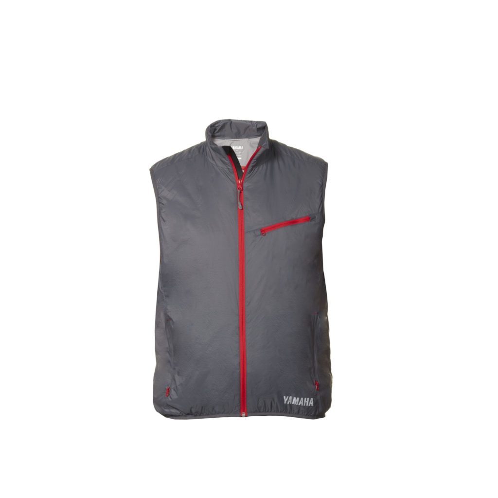 veste sans manches YAMAHA GRISE ROUGE MARINE 2017