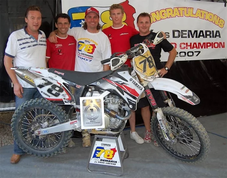Yves Demaria le parcours hors normes d’un champion du monde de motocross