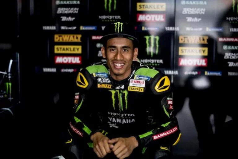 Hafizh Syahrin pilote MotoGP Yamaha portrait officiel