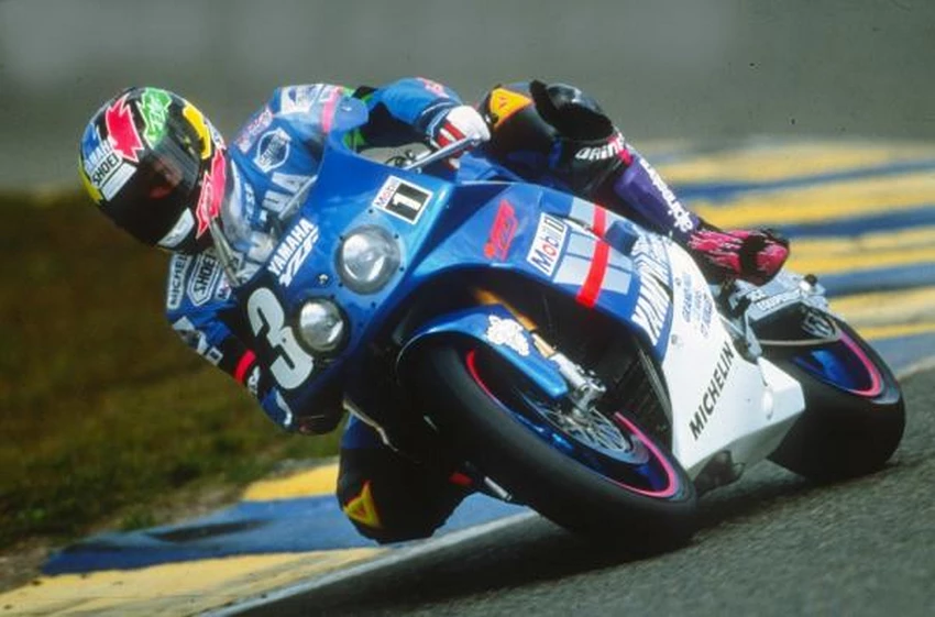 Jean-Marc Deletang pilote moto Yamaha Superbike endurance