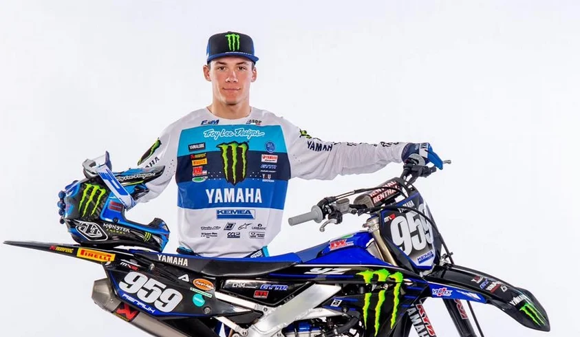 Maxime Renaux champion du monde MX2 2021 sur Yamaha YZ250F