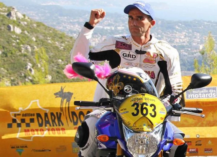 Serge Nuques, pilote français emblématique du Moto Tour et des rallyes routiers