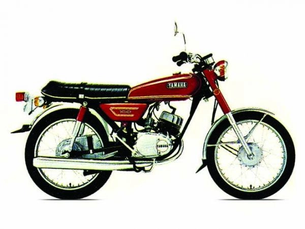 Yamaha 100 Street LS3 1972 moto vintage deux temps