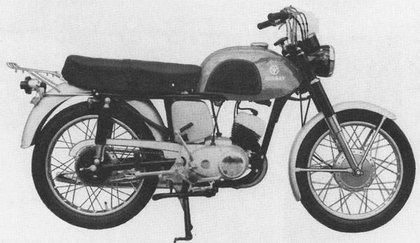 Yamaha 125 YAT-1 1963 moto 125cc vintage Yamaha