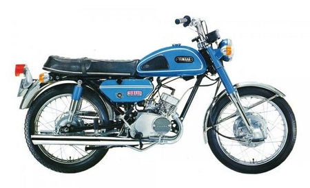 Yamaha 180 CS-2E 1969 moto vintage deux temps