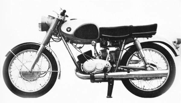 Yamaha 250 YDS-2 1962 moto sportive deux temps vintage