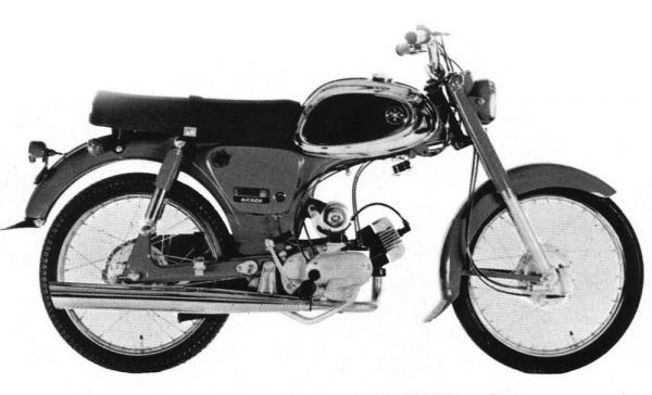 Yamaha 60 YJ-2 1965 moto ancienne 50cc vintage