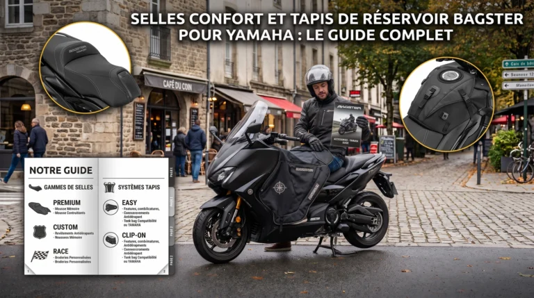 Selles confort et tapis de réservoir Bagster pour Yamaha Le guide complet